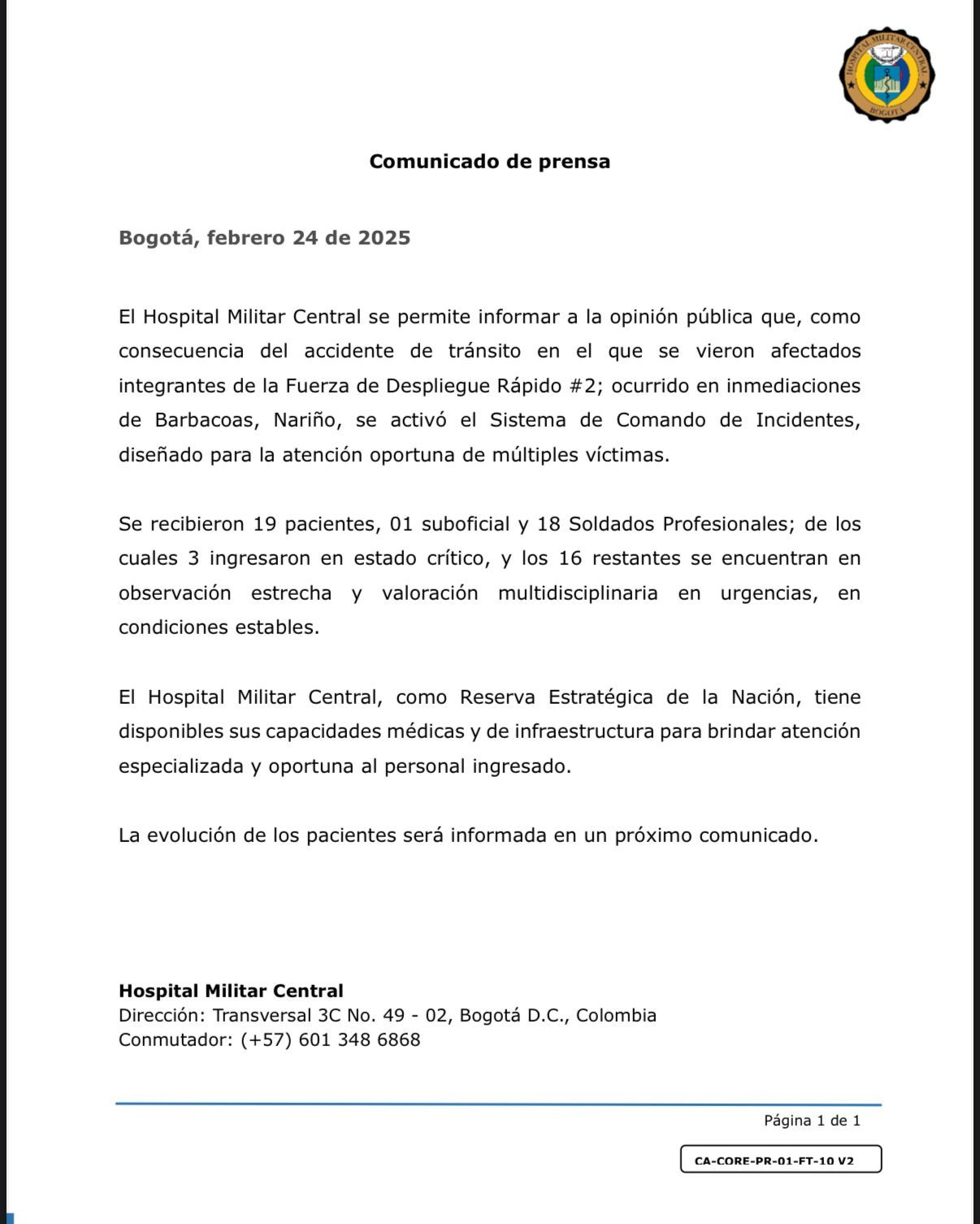 accidente-barbacoas-nariño-soldados-heridos-hospital-militar-ejército-nacional-tragedia-muertos-fuerza-de-despliegue-rápido-investigación-vehículo-falla-mecánica - Meridiano Regional accidente-barbacoas-nariño-soldados-heridos-hospital-militar-ejército-nacional-tragedia-muertos-fuerza-de-despliegue-rápido-investigación-vehículo-falla-mecánica