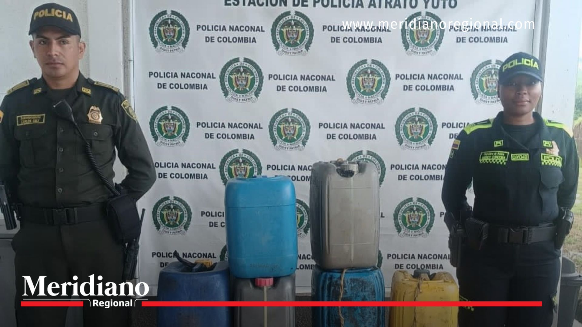 Incautan 60 galones de gasolina en Yuto, Chocó Incautación- galones- gasolina- operativo- registro- control- vehículos- Yuto- cabecera municipal- El Atrato- Departamento de Policía Chocó- Chocó- Colombia-