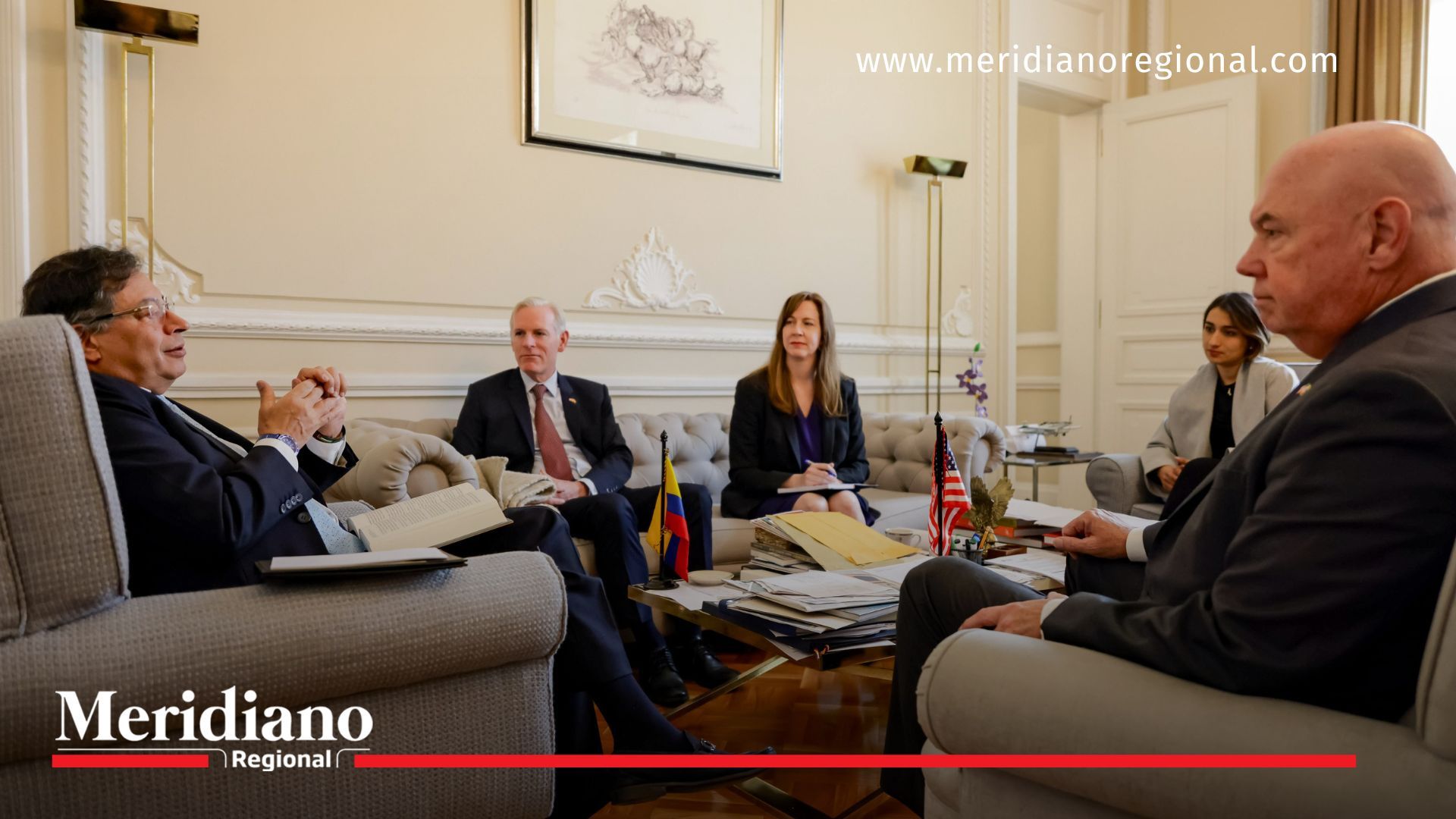 Petro y McNamara destacan compromiso bilateral en reunión clave Reunión- calve- temas importantes- asuntos migratorios- relación bilateral- cooperación internacional- presidente- Gustavo Petro- Canciller- Laura Sarabia- John McNamara- Estados Unidos- negocios- Colombia-
