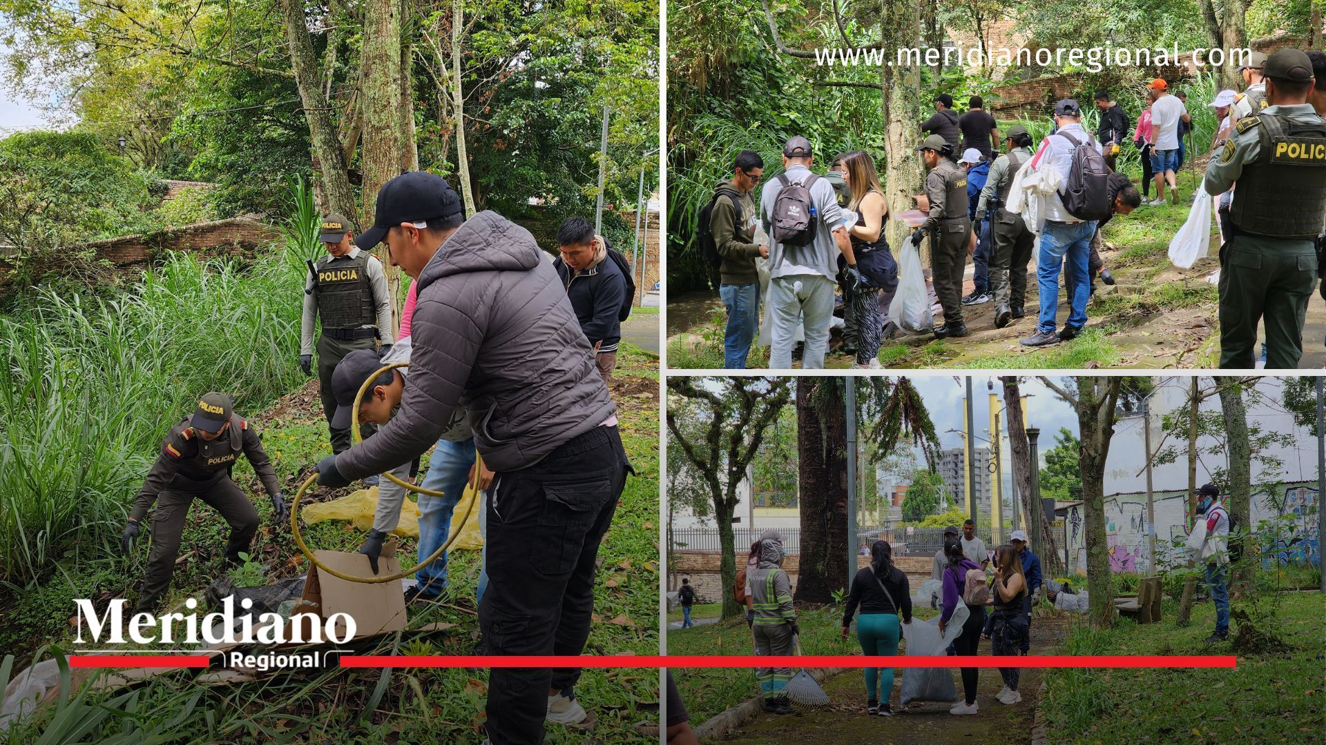 Popayán - jornada de limpieza - Puente del Humilladero - Alcaldía de Popayán - espacios públicos - conciencia ambiental - Cuerpo de Bomberos - Urbaser - Policía de Turismo - conservación del patrimonio - reciclaje - manejo de residuos - medioambiente - sensibilización ambiental - protección del patrimonio