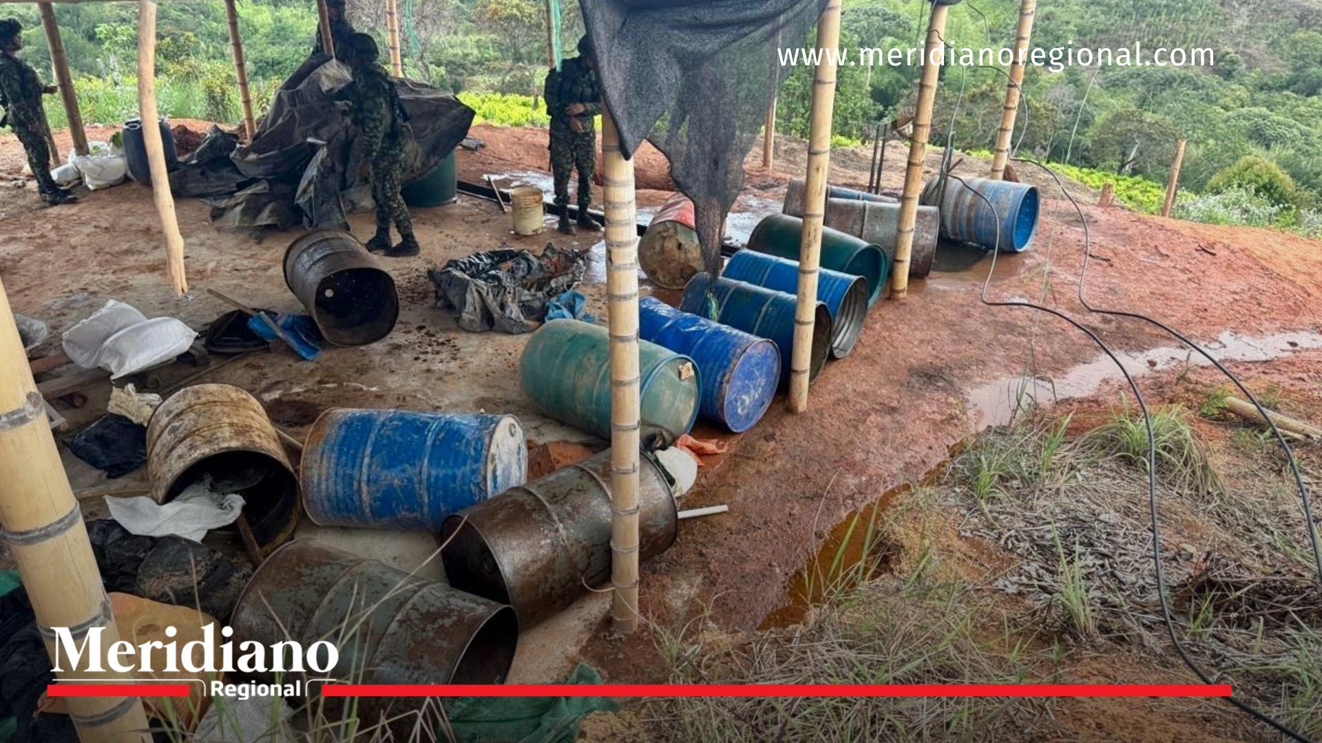 Ejército desmantela siete laboratorios de cocaína en Cauca Ejército Nacional - desmantela laboratorios - cocaína Cauca - estructura Jaime Martínez - disidencias Farc - narcotráfico Colombia - insumos cocaína - semillero coca - plan Ayacucho Plus