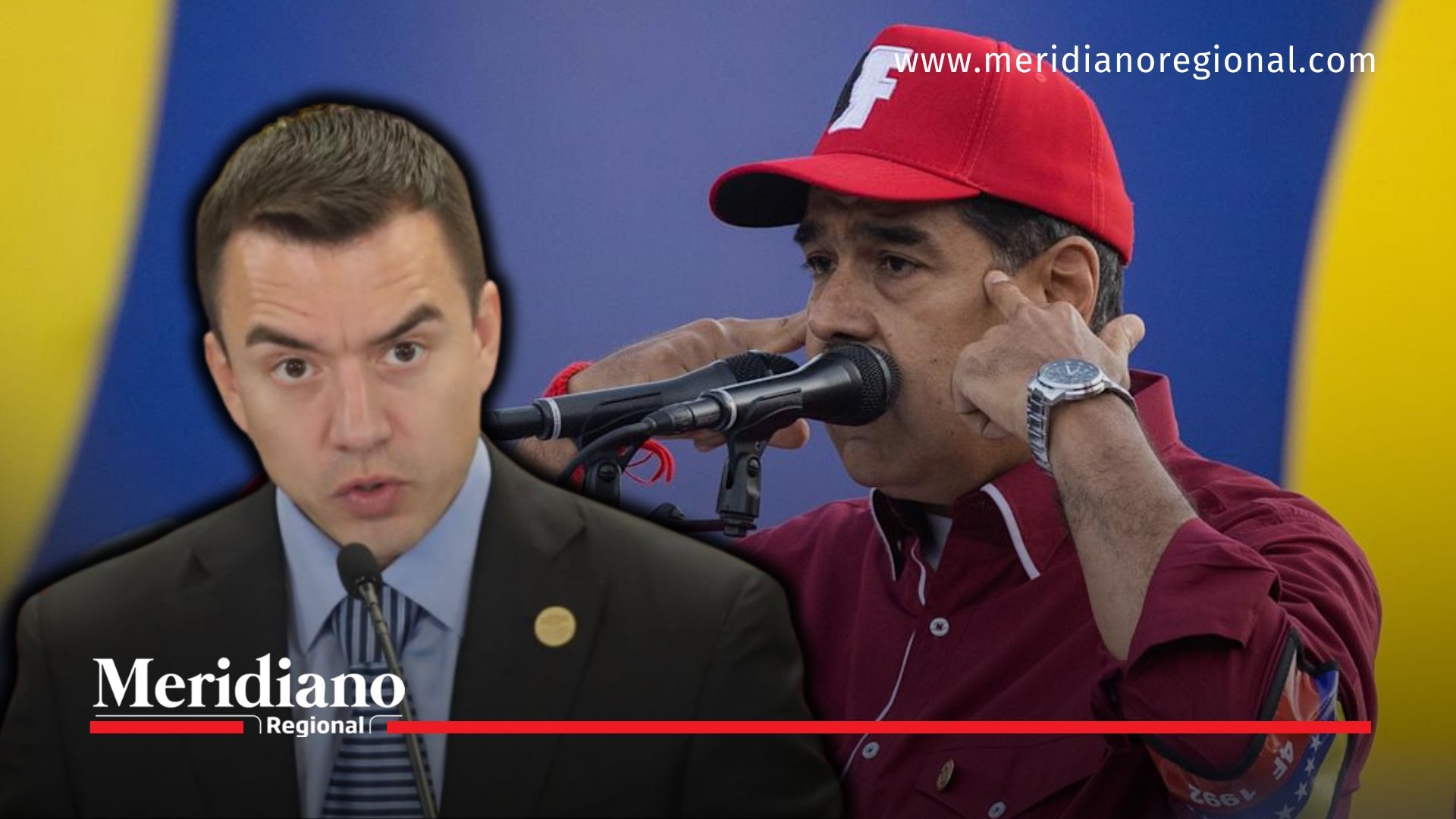 Maduro denuncia “fraude horroroso” en elecciones de Ecuador