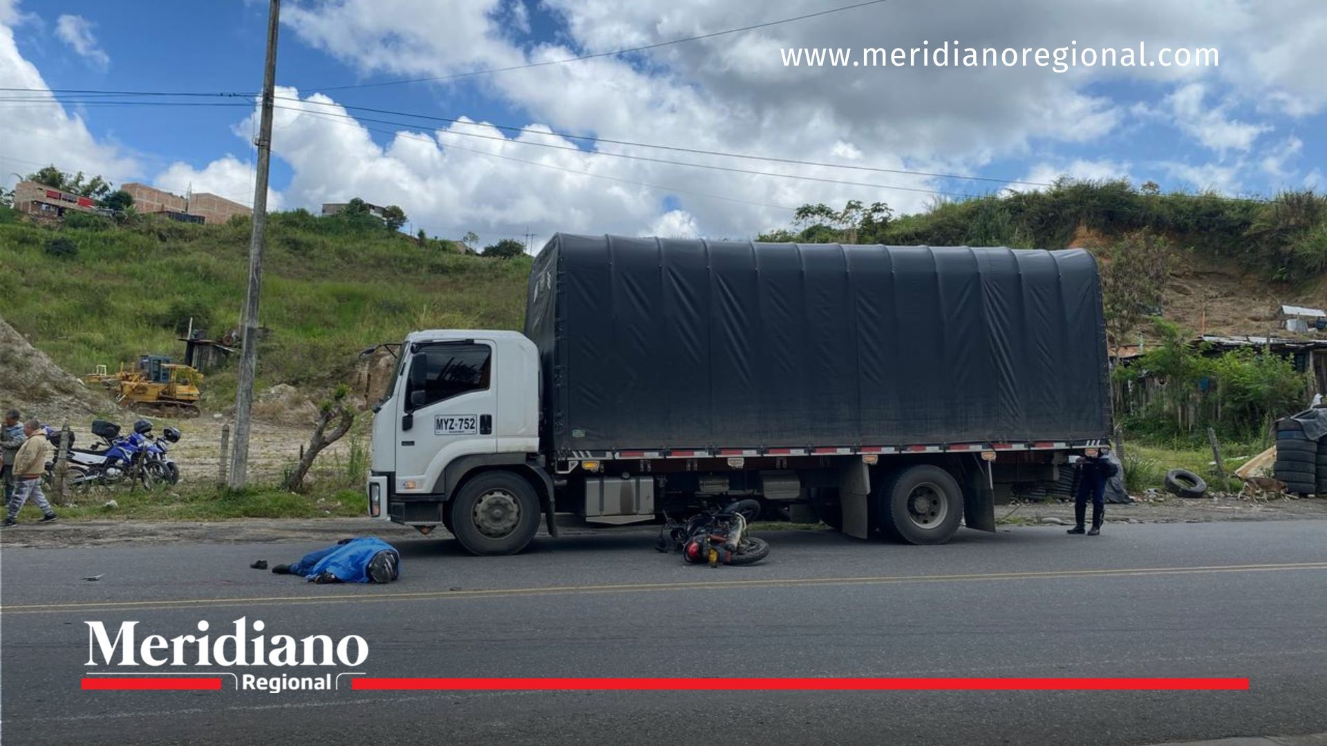 Motociclista murió en choque en el sur de Popayán motociclista-murio-choque-popayan-via-panamericana-accidente-los-faroles-camion-de-carga-sur-de-popayan-tragedia-vial-