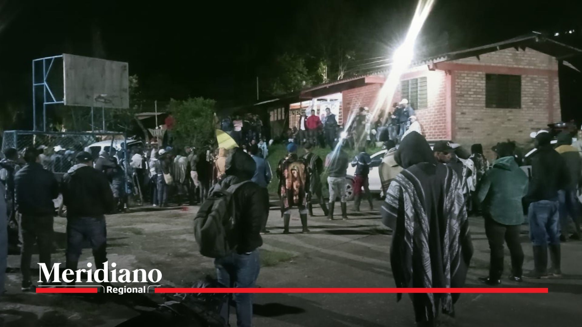 Vía Panamericana en alerta por protesta en Cajibío