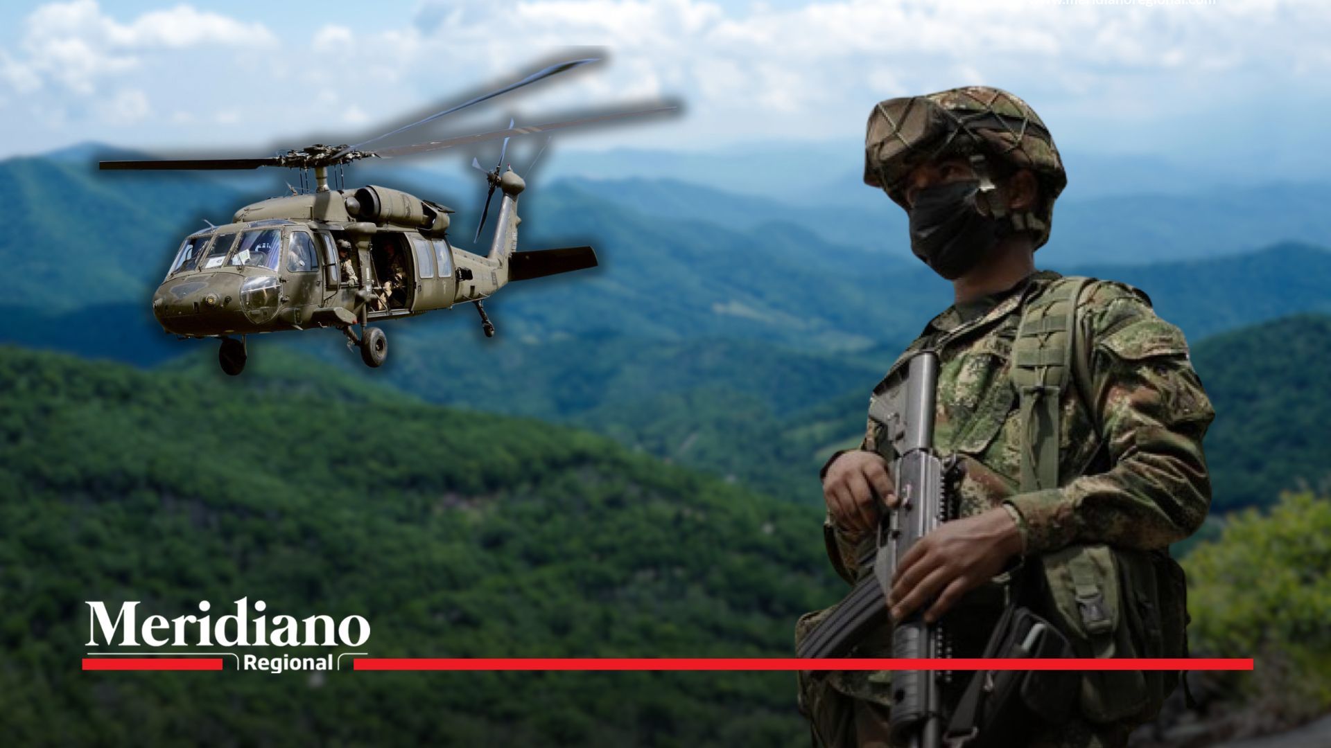 Nariño: helicóptero Black Hawk del Ejército fue atacado durante operación de evacuación en Cumbitara. La nave recibió siete impactos y logró regresar a base. Se investiga a grupos ilegales.