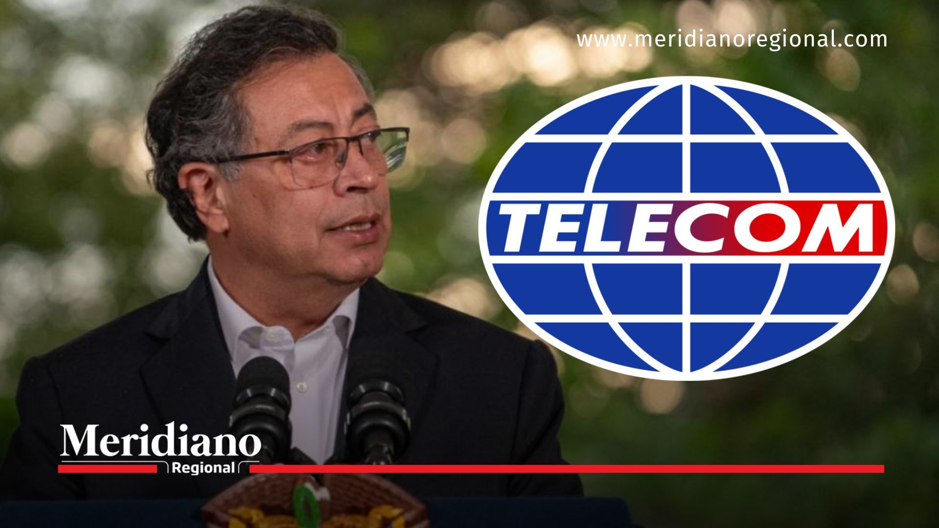 Petro habla en la firma de la ley de la reforma laboral sobre Telecom y que lo quiere revivir para que maneje la fibra óptica a nivel nacional.