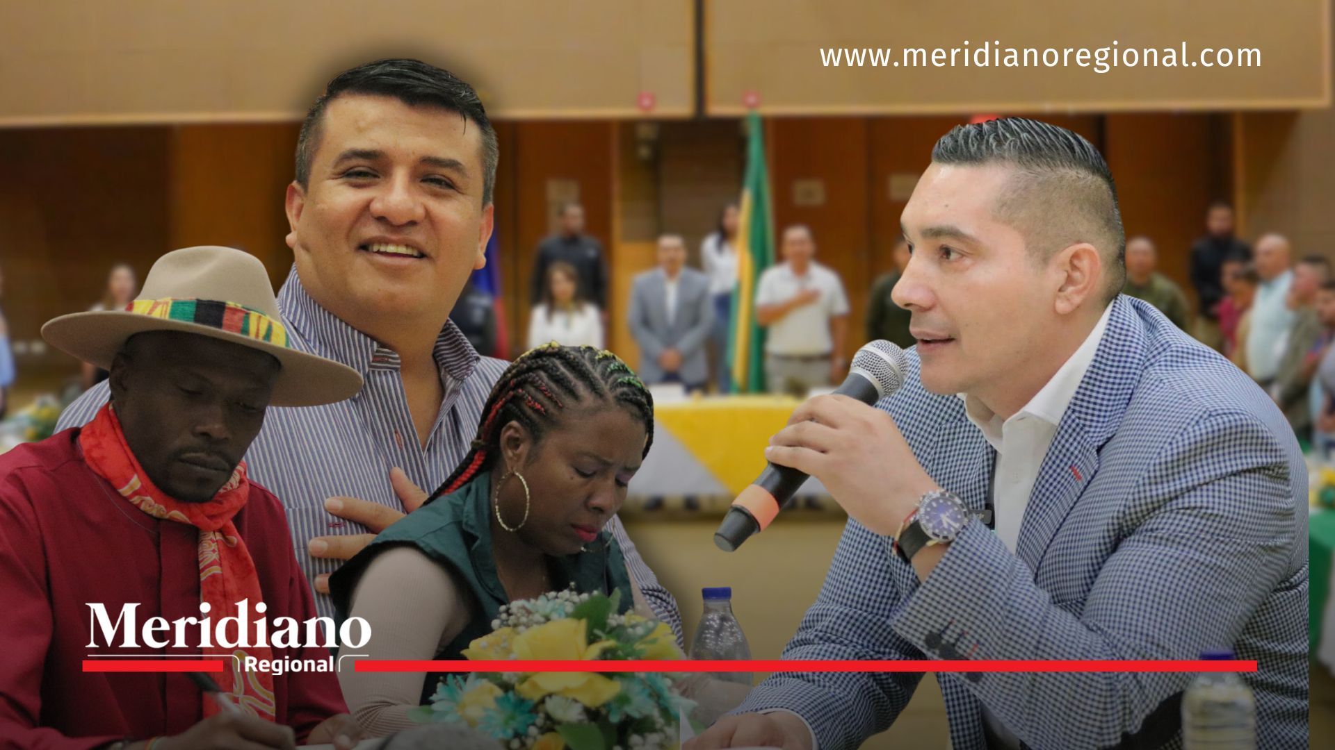 Acto de instalación del Comité de Justicia Transicional liderado por la Gobernación del Cauca para fortalecer la seguridad y la paz.