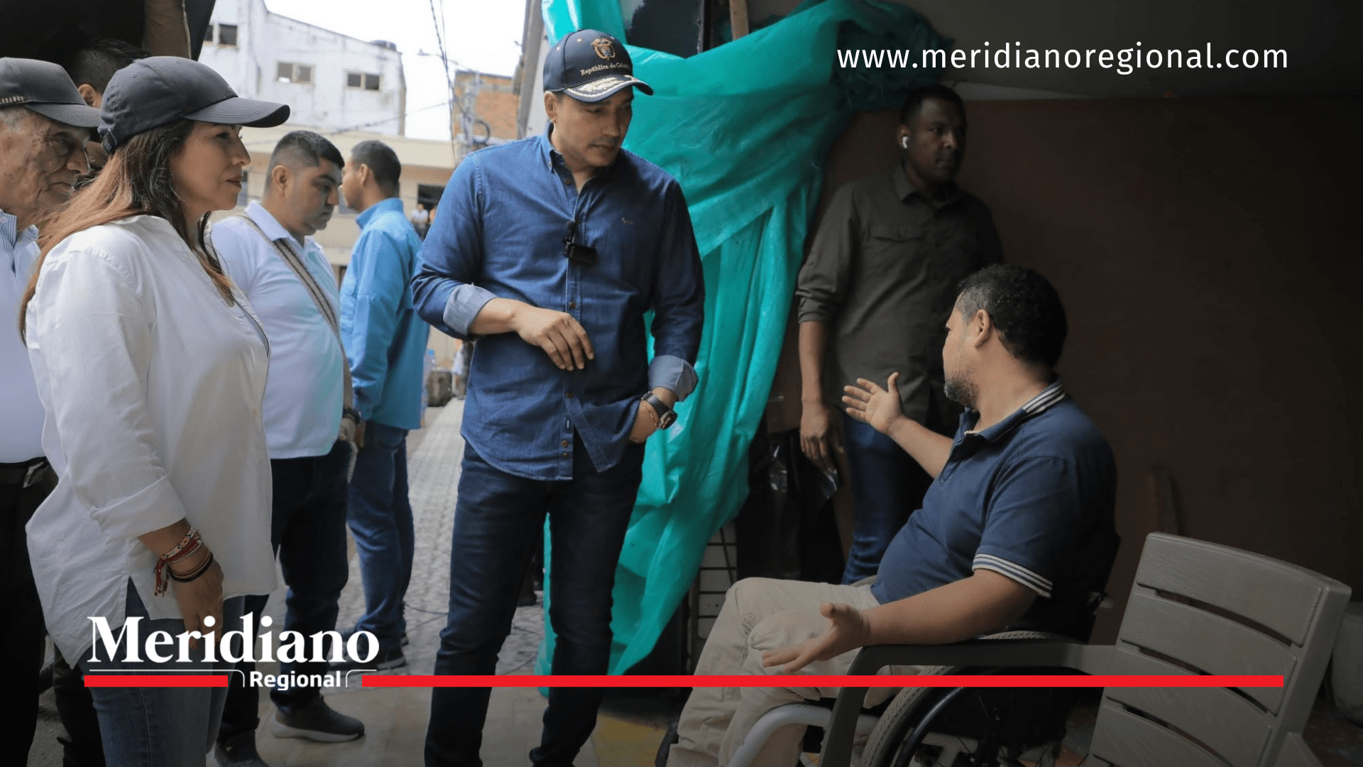 Gobernador del Cauca visitó El Bordo y llevó mensaje de apoyo