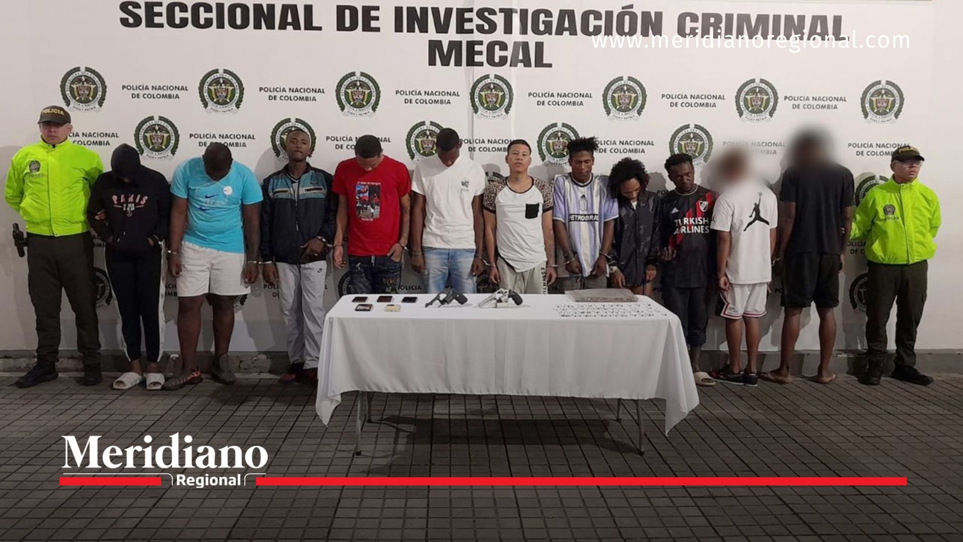 Comuna 15 de Cali : desarticulan peligrosa banda