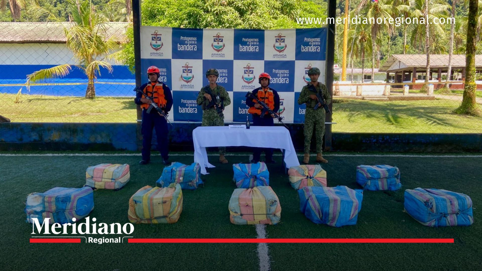Cae cargamento del Clan del Golfo en playas del Chocó