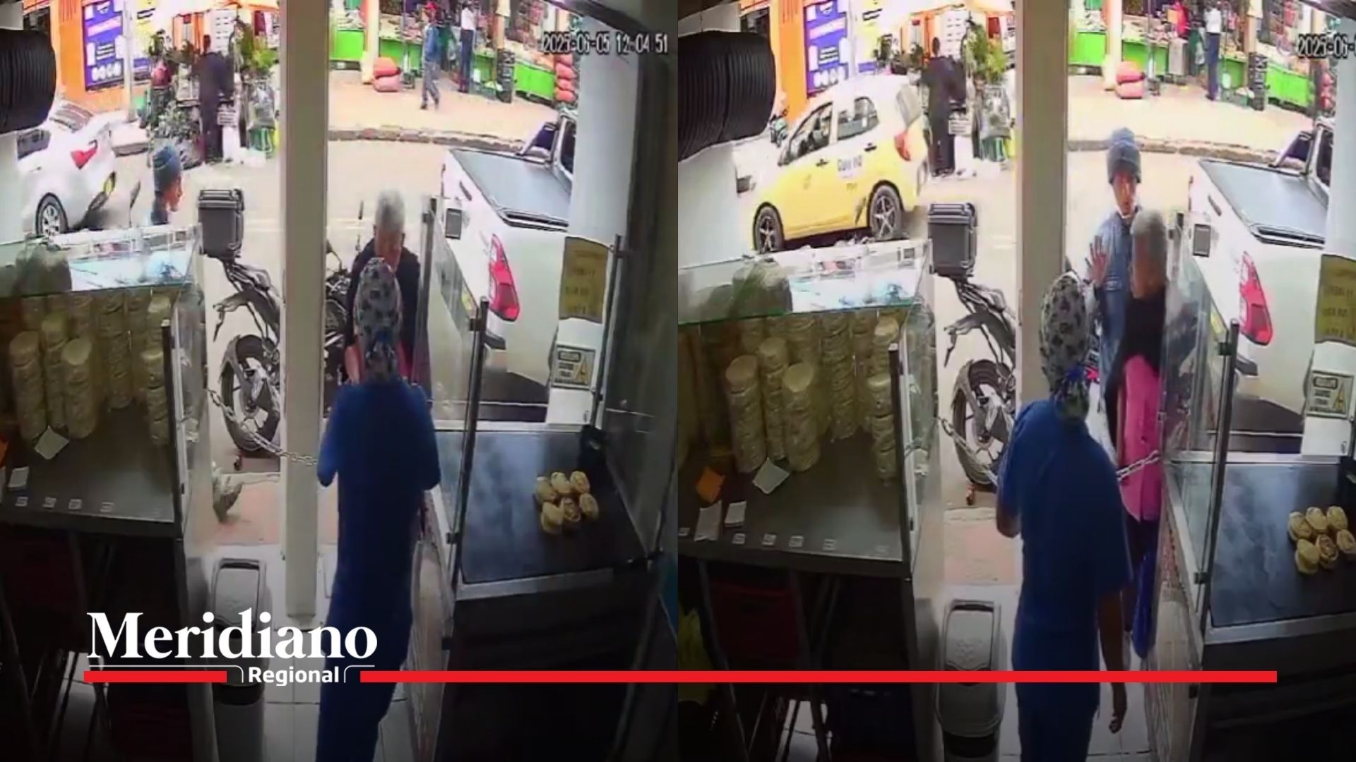 Una mujer de la tercera edad fue golpeada en la cara por un habitante de calle tras negarse a darle monedas en el barrio Quiroga de Bogotá. El hecho fue captado en video y desató indignación ciudadana.