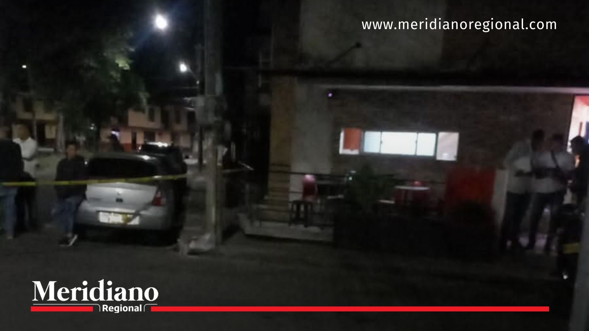 Lugar exacto del atraco en Popayán. El hecho dejó un domiciliario herido y fue denunciado por la comunidad.
