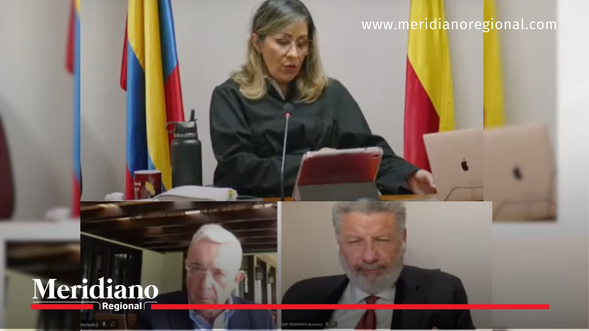 interceptaciones a Uribe - audiencia con jueza Sandra Heredia