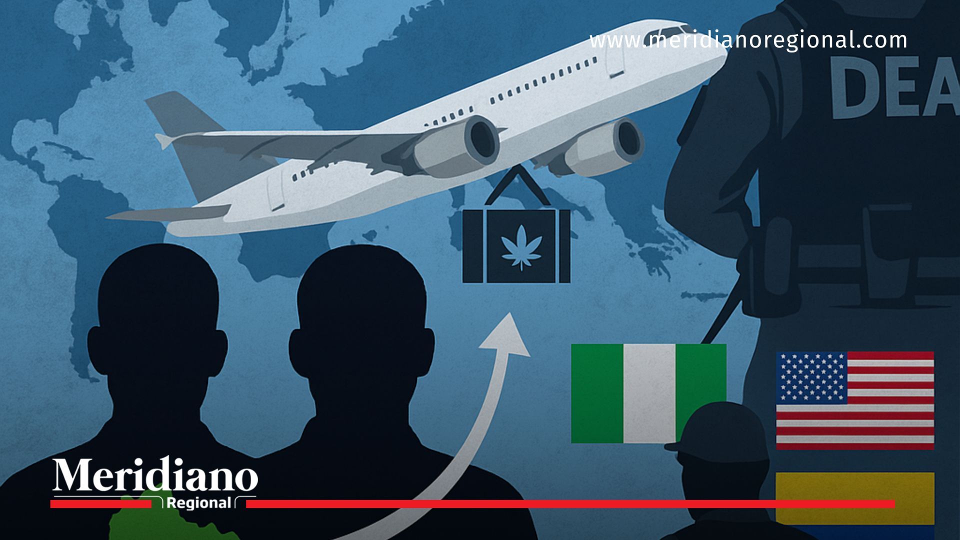 captura narcos nigerianos - red de droga desde Valle del Cauca - extradición Uche y Bimbo