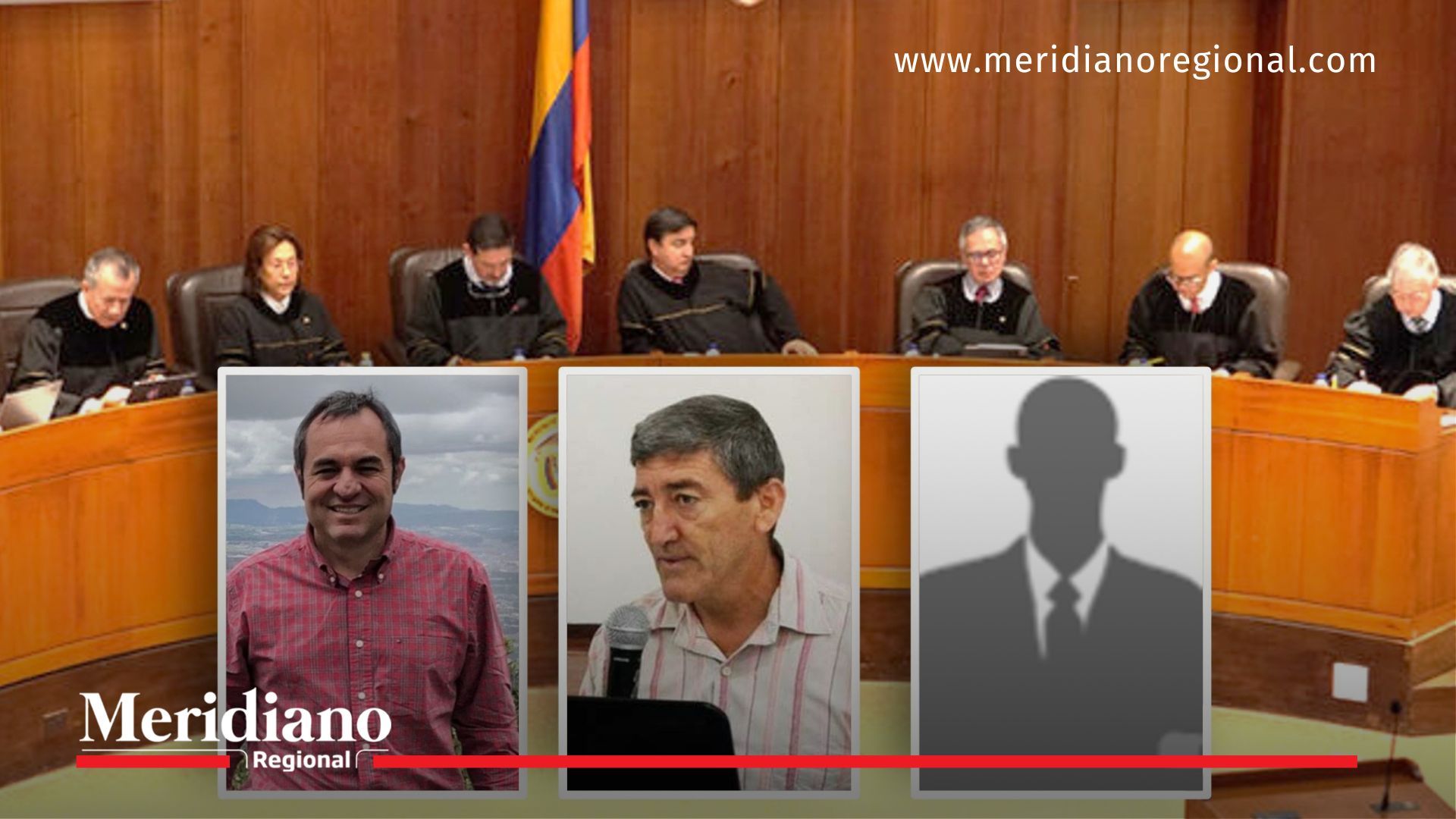 Exgobernadores del Putumayo condenados por la Corte Suprema por corrupción: Fabián Alfonso Belnavis, Carlos Alberto Palacios y Renzo León Vargas