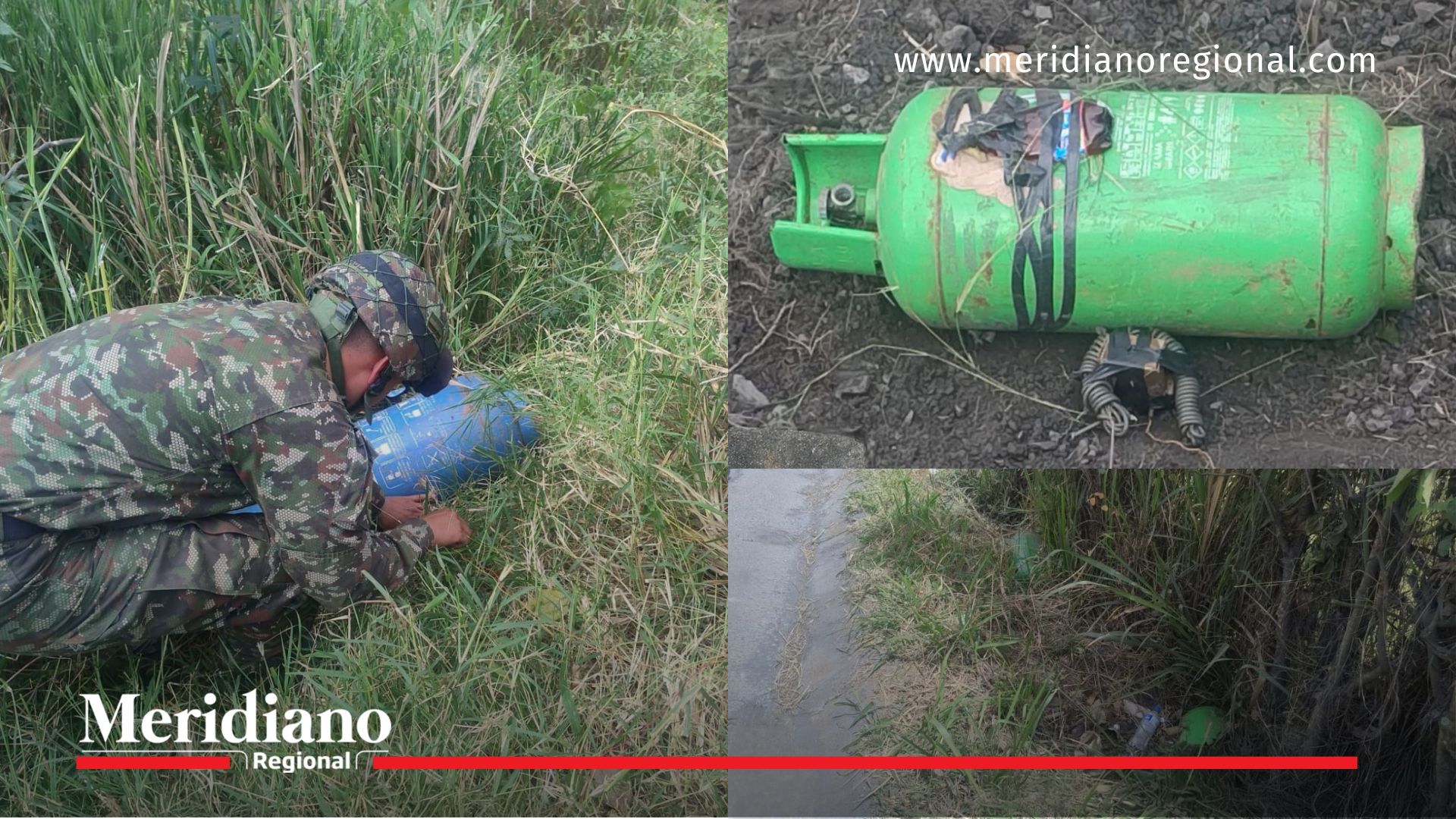 ejército desactiva cilindros bomba en Rosas Cauca, operación evitó atentado con explosivos en la Panamericana