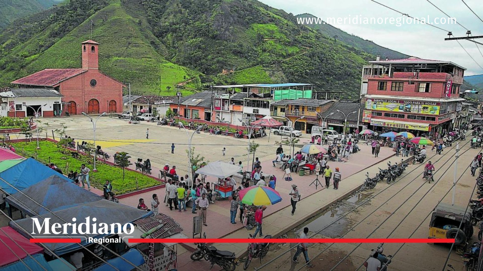 Cabecera municipal de Argelia, Cauca, afectada por fallas en el servicio eléctrico
