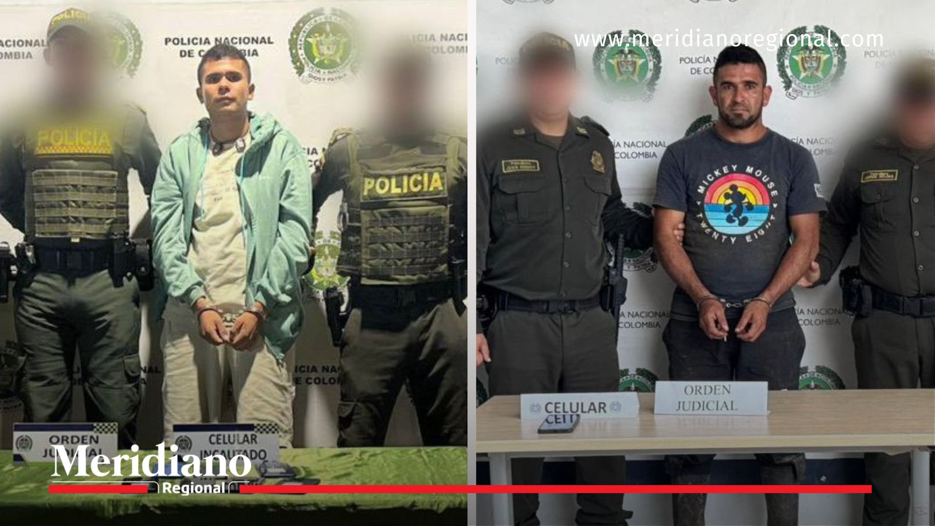 Alias El Italiano y alias David Metra, cabecillas del Frente 57 Farc, fueron capturados en Tuluá y Versalles por las autoridades del Valle.