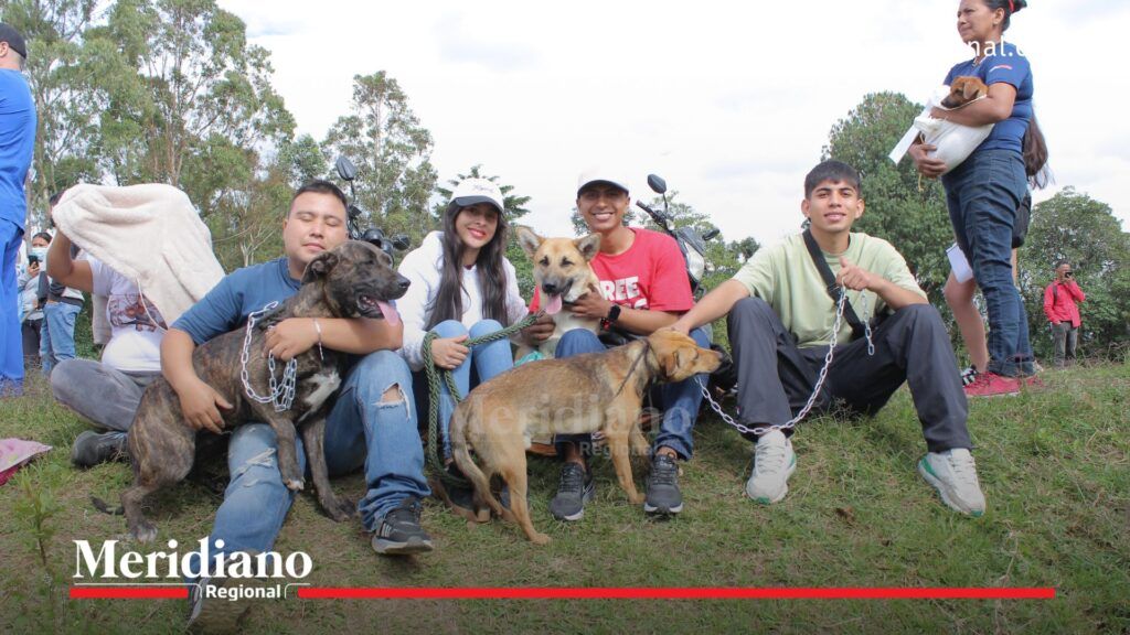 Familias con sus perros participan en jornada gratuita de esterilización animal en Popayán organizada por la Alcaldía para fomentar el bienestar animal.