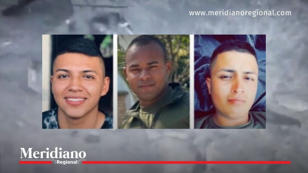 Patrulleros caucanos muertos en el ataque en Amalfi - Meridiano Regional Patrulleros caucanos Edwin Zúñiga, Neyver Vásquez y Yeison Samboní, víctimas del ataque en Amalfi Antioquia.