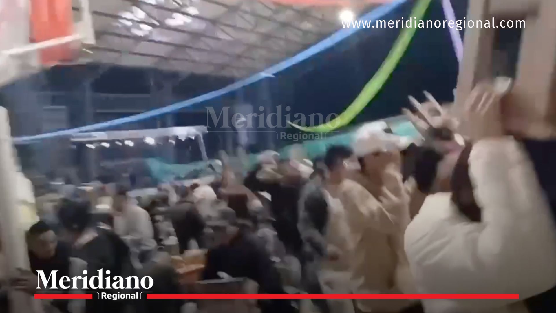 Ambiente de caos durante el cierre de las ferias en Jambaló, Cauca.