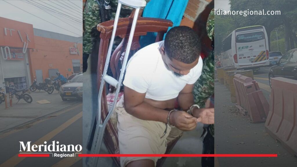Captura de alias El Mocho en Cali - Meridiano Regional noticias Valle - alias El Mocho - captura alias El Mocho - disidencias Jaime Martínez - atentados en Cali - seguridad Jamundí - Ejército Nacional - Policía Nacional - Fiscalía General