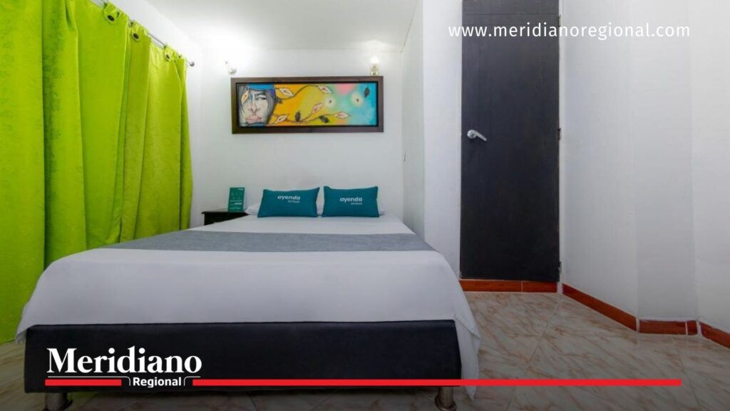 Habitación del hotel Florida Nueva en Medellín tras robo a deportistas - Meridiano Regional noticias cauca - robo a deportistas en Medellín - baloncesto femenino Piendamó - campeonato nacional Medellín - inseguridad Medellín