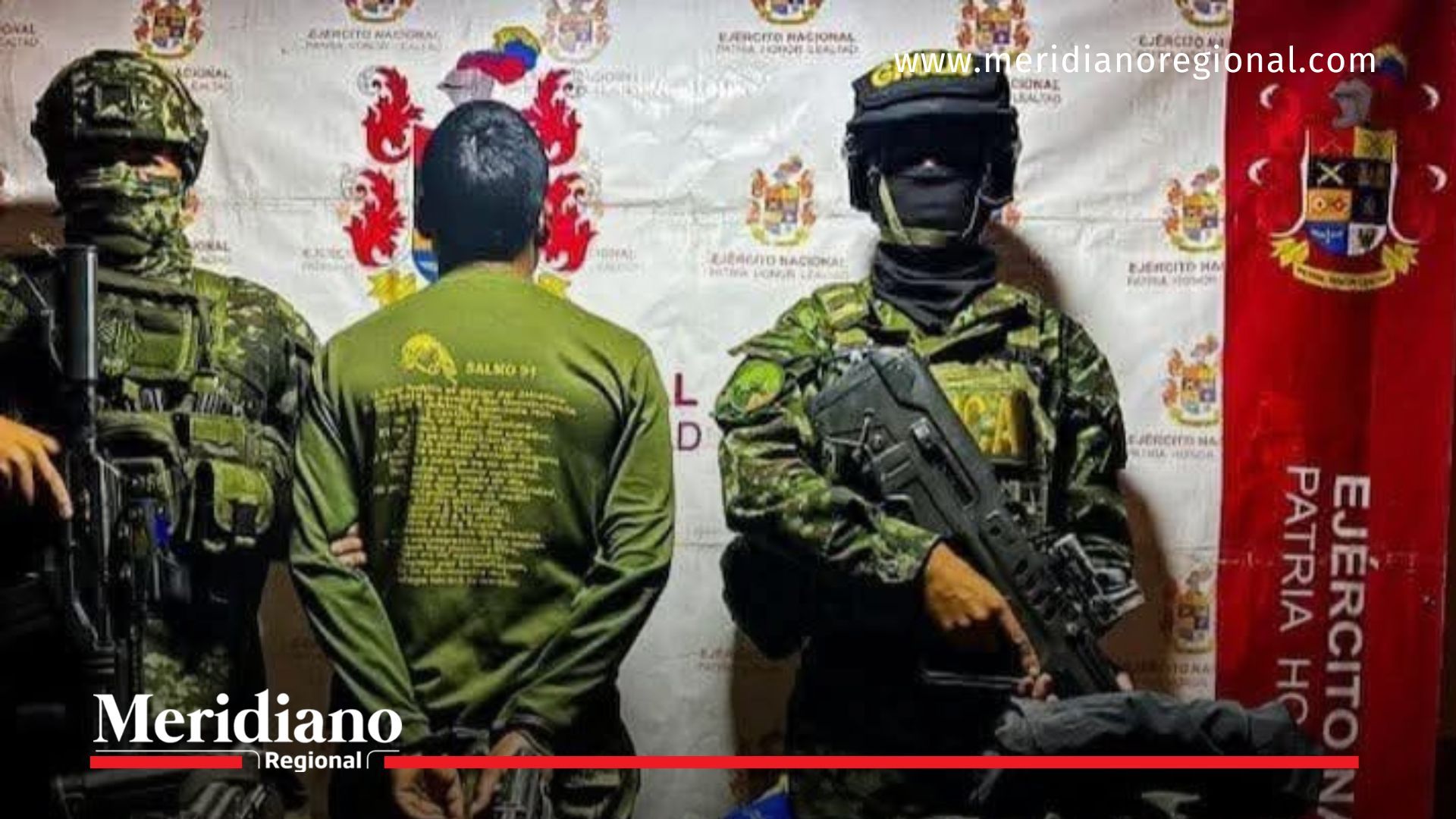 panamericana - capturado en cajibío - disidencias de las farc - ejército nacional - vía panamericana - noticias cauca - disidentes - seguridad