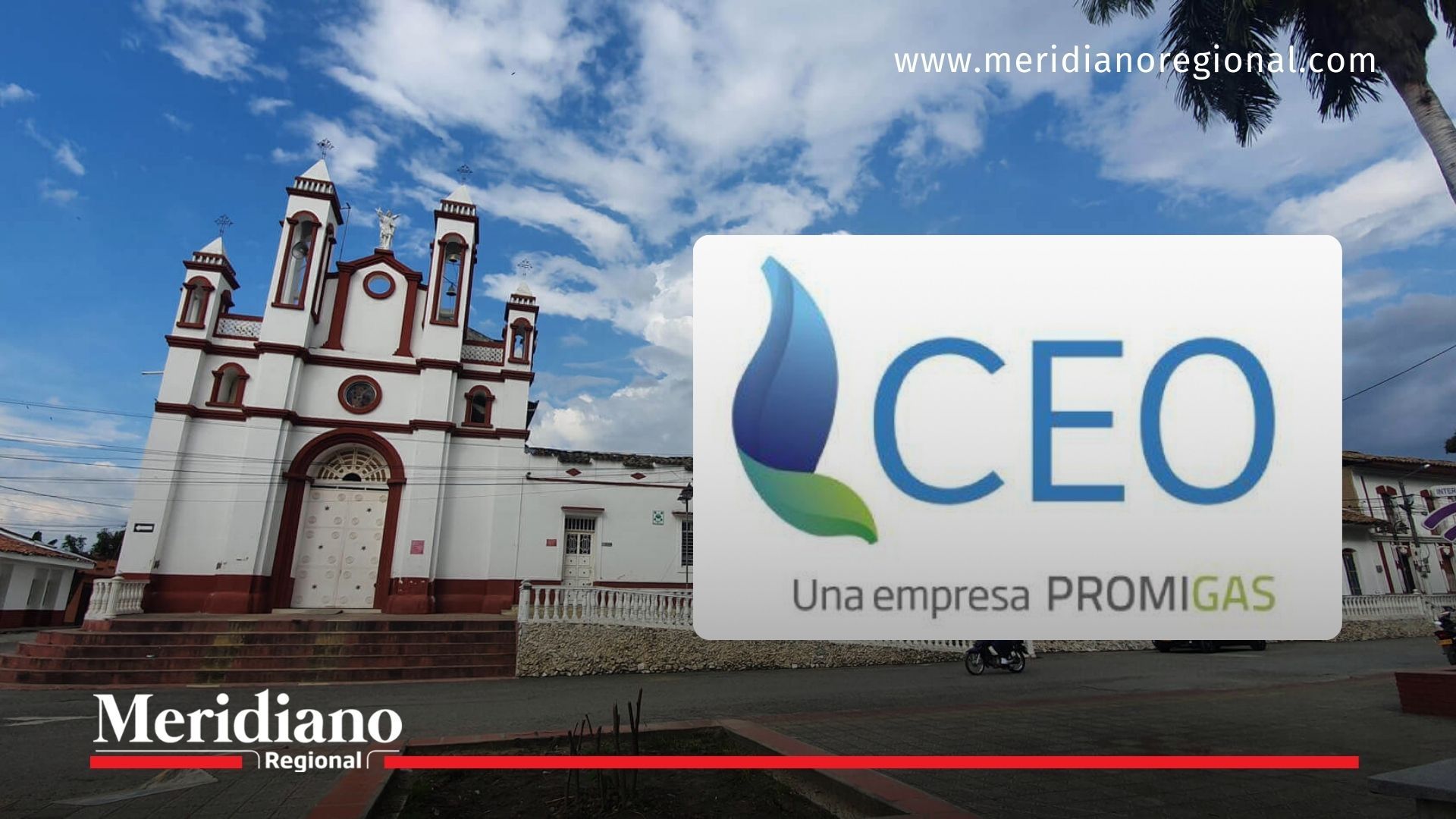 Corinto Cauca parque principal - sede Compañía Energética de Occidente - CEO Corinto