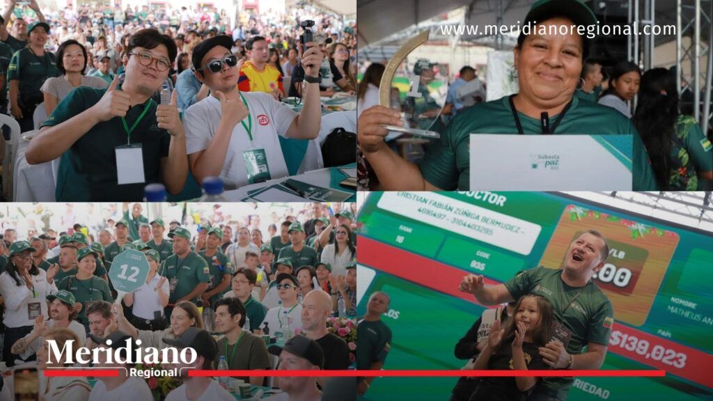 Octavio Guzmán y caficultores celebran récord histórico del café caucano - Meridiano Regional octavio guzman - café caucano - subasta por la paz - bolívar cauca - jorgelina medina quitumbo - mujeres cafeteras - cafés especiales cauca - noticias cauca