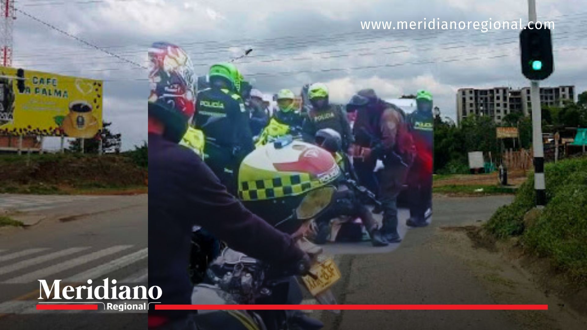 Policía Metropolitana activó el plan candado en la variante sur de Popayán.