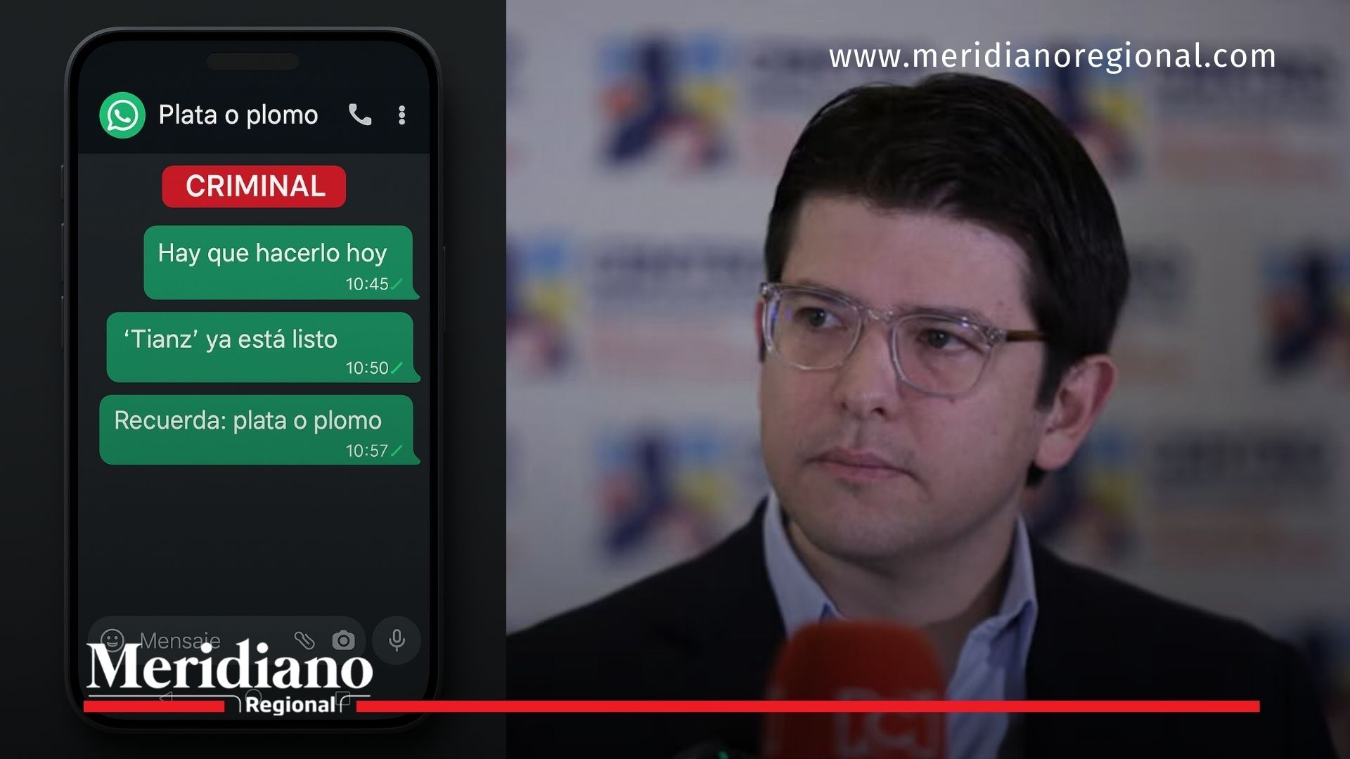 WhatsApp criminal - grupo Plata o plomo - magnicidio Miguel Uribe Turbay