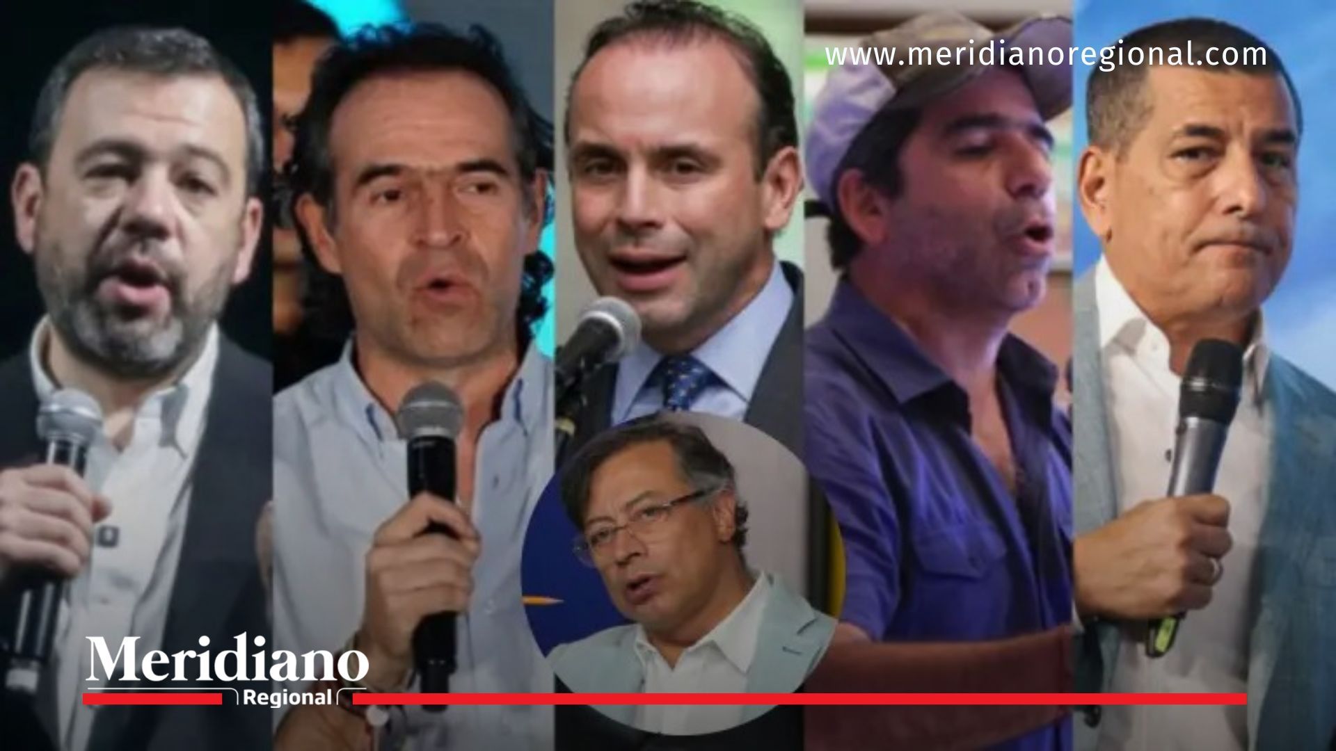 cinco alcaldes colombianos y Gustavo Petro viajan a Washington por la certificación de Colombia