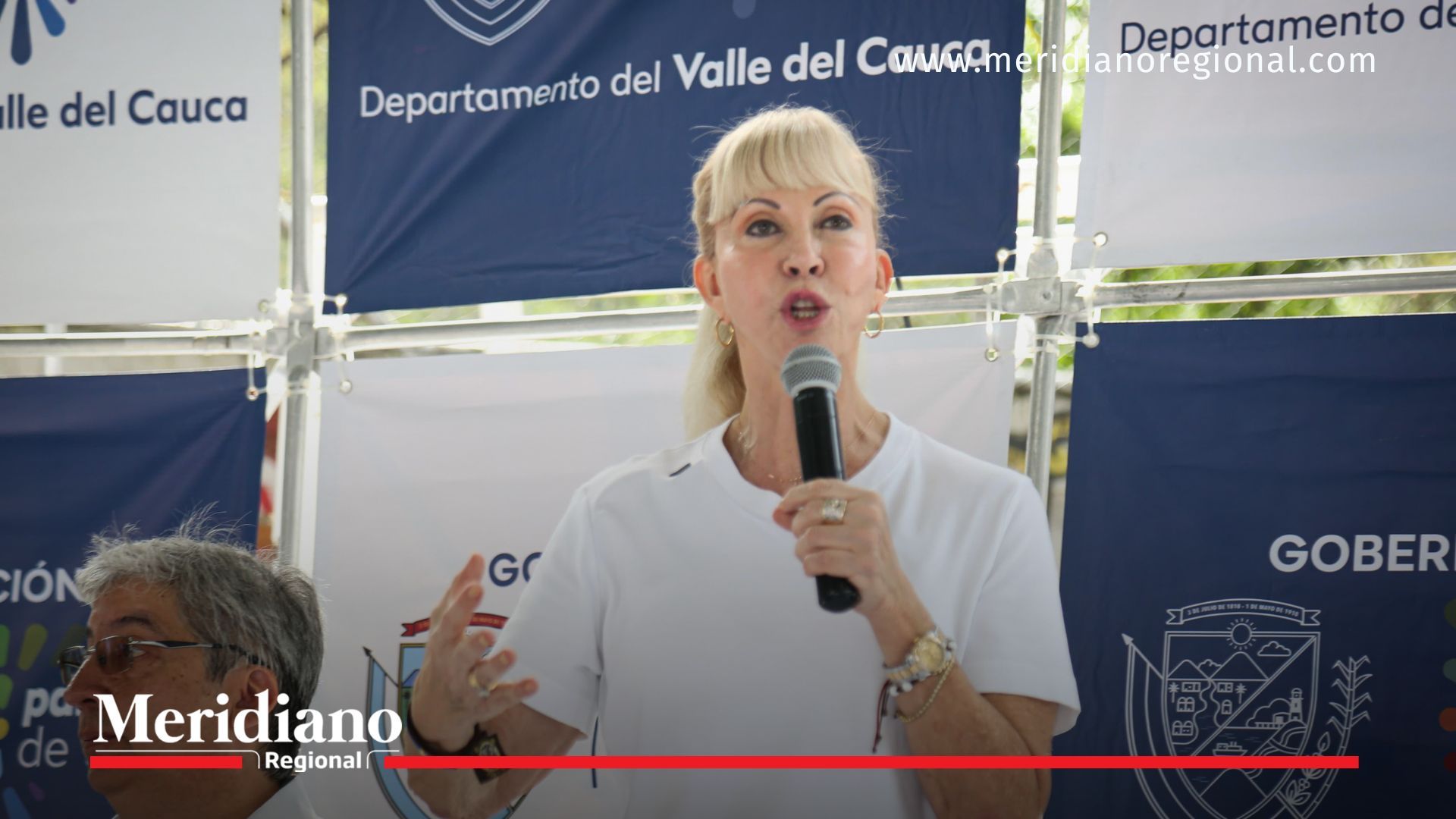 Dilian Toro gobernadora del Valle expone plan con glifosato y desarrollo rural contra cultivos ilícitos