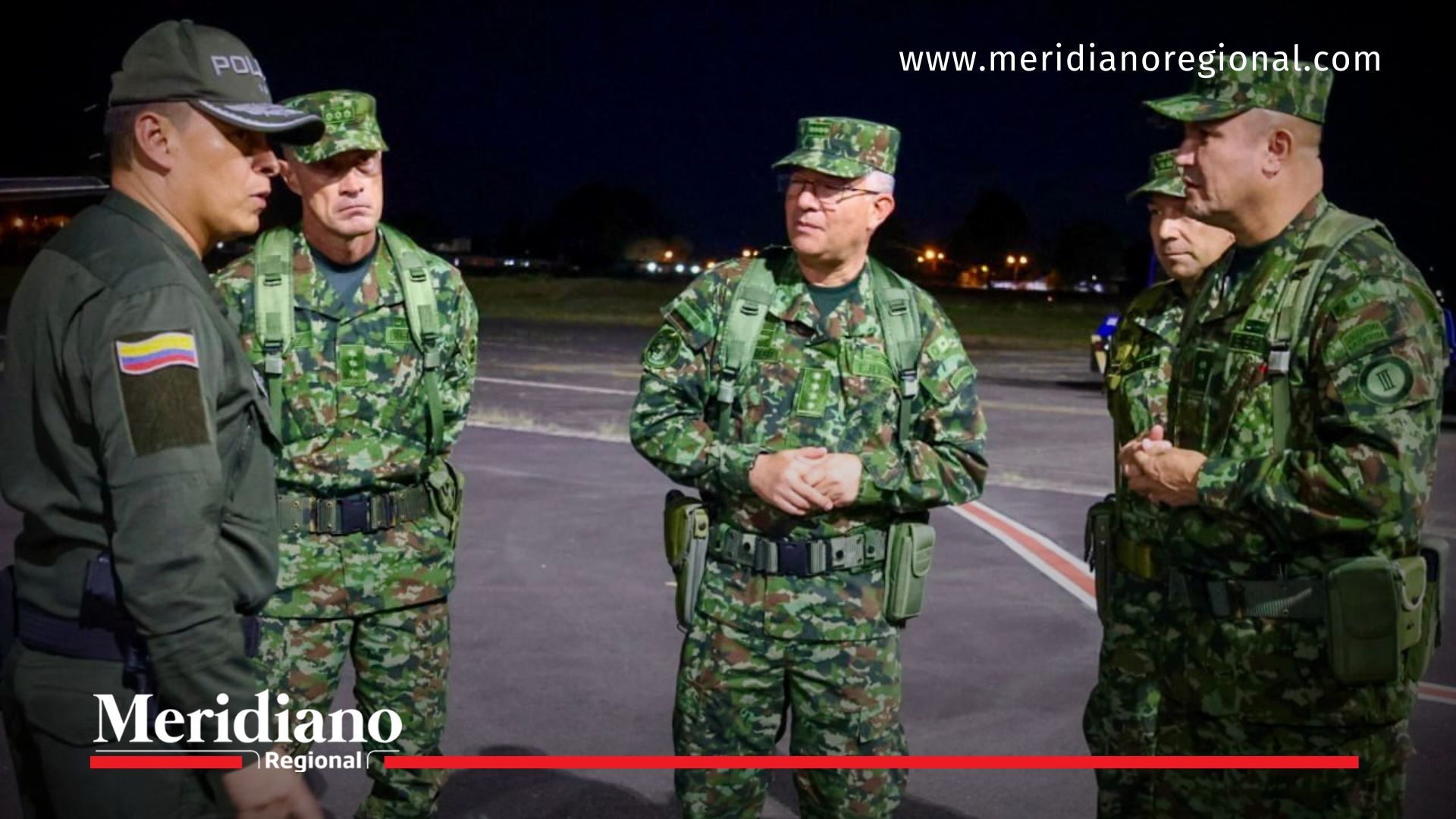 general Luis Emilio Cardozo reunión Popayán - Ejército Nacional Cauca - seguridad regional