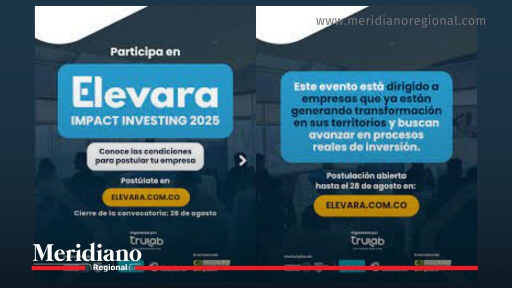 elevara impact investing 2025 - inversión sostenible cali - inversión con propósito valle del cauca - startups sostenibles colombia - eventos empresariales cali