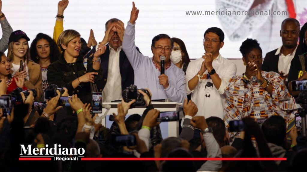 Pacto Histórico celebra la victoria presidencial de Petro - Meridiano Regional pacto histórico celebración presidencia petro - gustavo petro triunfo electoral - francia márquez victoria pacto histórico