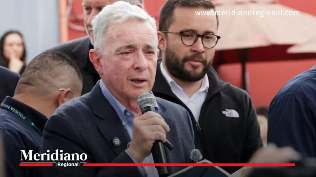 Álvaro Uribe en libertad tras fallo de la Corte Suprema - Meridiano Regional Álvaro Uribe en libertad - discurso Álvaro Uribe - fallo Corte Suprema