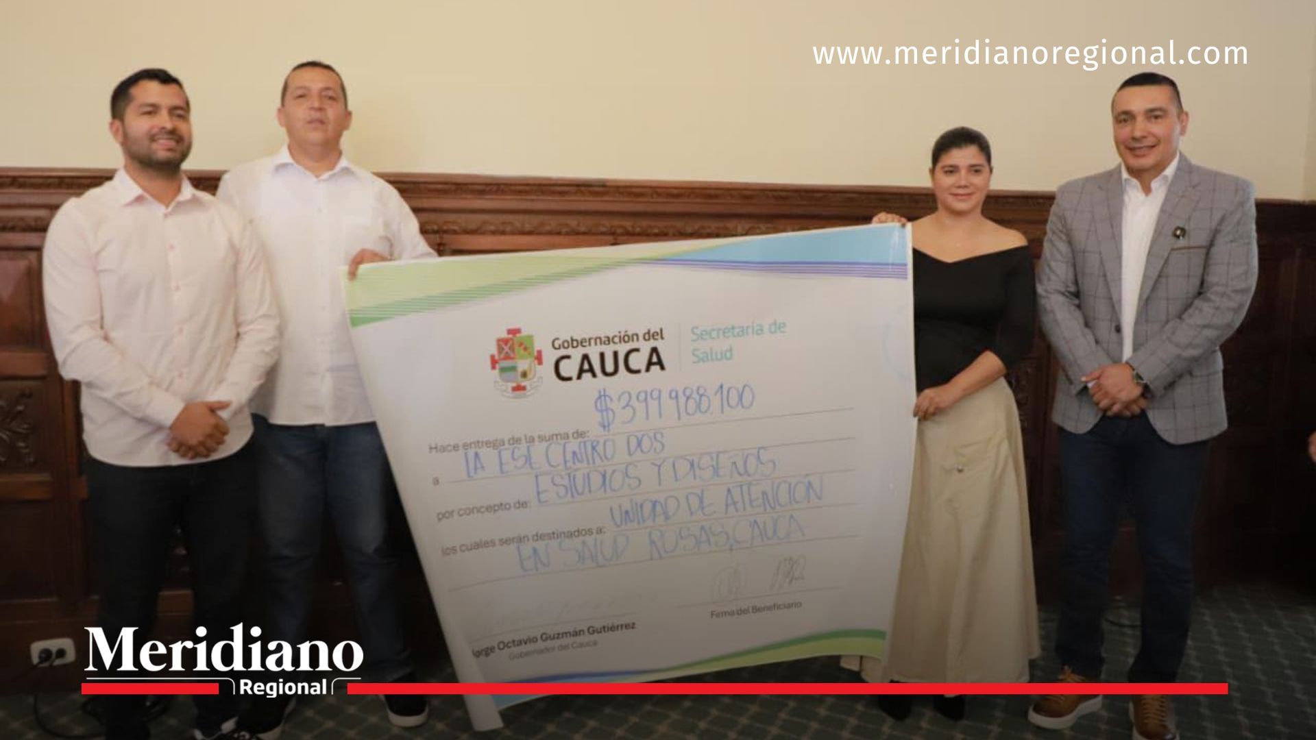 El gobernador Octavio Guzmán y la Secretaría de Salud oficializan recursos para la construcción y modernización hospitalaria.
