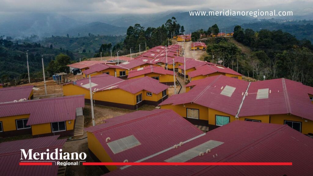 140 viviendas firmantes de paz entregadas en Caldono - Meridiano Regional viviendas firmantes de paz - caldono cauca - ciudadela camino del sol - acuerdo de paz