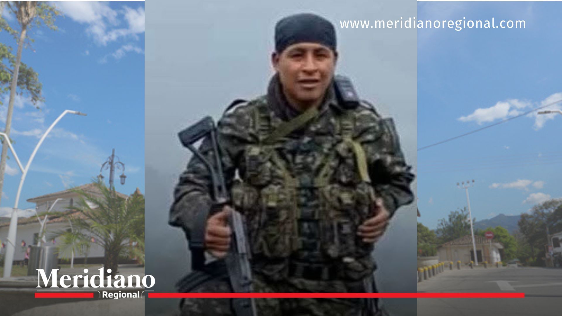 Fotografía de archivo de alias Camilo, integrante del frente Dagoberto Ramos de las disidencias de las Farc.