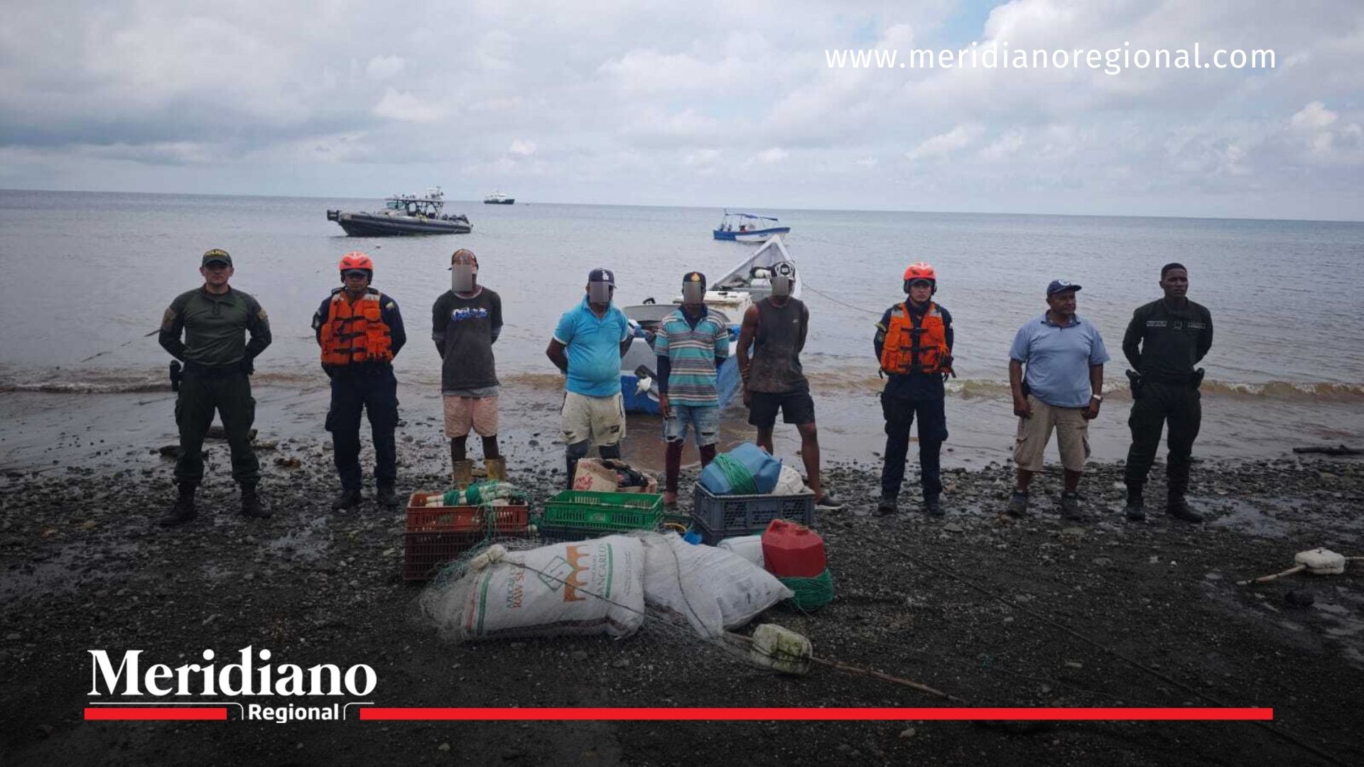 capturados pesca ilegal - isla gorgona - armada de colombia - parque nacional natural gorgona - noticias pacífico