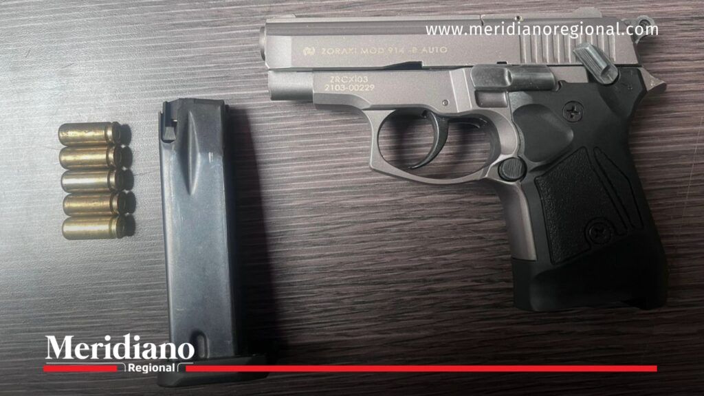 Arma traumática incautada en Popayán por violencia intrafamiliar - Meridiano Regional noticias Popayán - violencia intrafamiliar en Popayán - captura Popayán - arma traumática - Policía Nacional - vereda de Torres