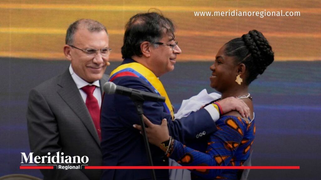 Posesión de Gustavo Petro y Francia Márquez en Colombia - Meridiano Regional Gustavo Petro y Francia Márquez en posesión presidencial de Colombia
