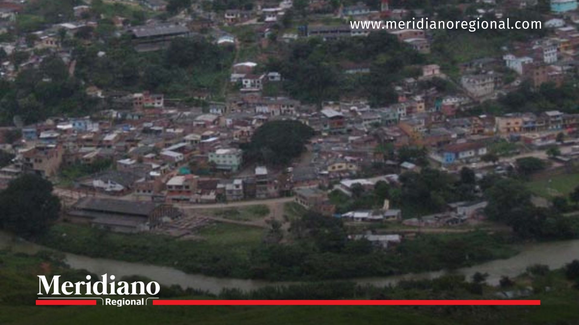 Panorámica del municipio de Suárez Cauca donde se registró la alerta por vehículo sospechoso con explosivos cerca del cementerio.