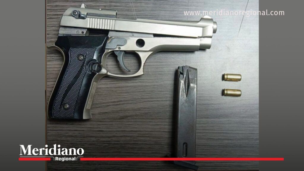 arma incautada - captura en flagrancia Popayán - Policía Metropolitana de Popayán - seguridad ciudadana