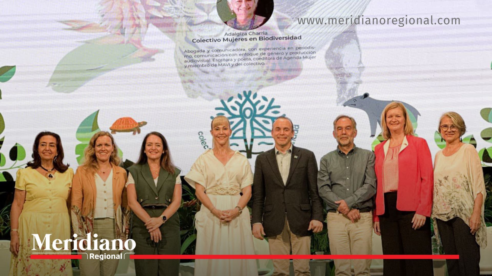 mujeres cuidadoras de la biodiversidad - líderes internacionales en cumbre biodiversidad - COP16 Cali - ley de inírida - gobernación del valle