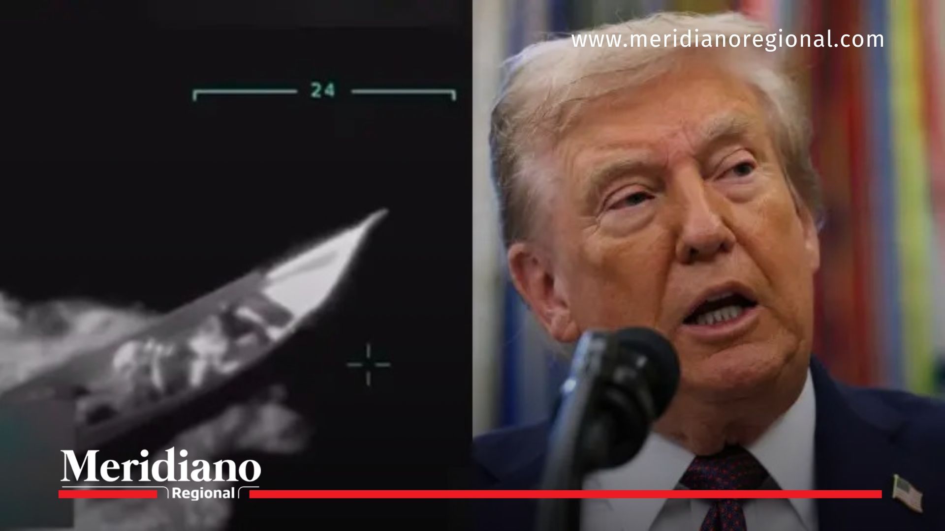 Donald Trump anunció la guerra contra el narcotráfico tras los operativos militares en el mar Caribe que dejaron 17 muertos.