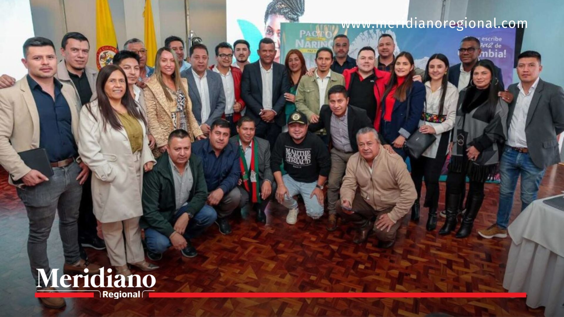 Asistentes a la firma del Pacto Nariño respaldan la inversión de 12,2 billones de pesos para proyectos de infraestructura y paz territorial en Nariño.