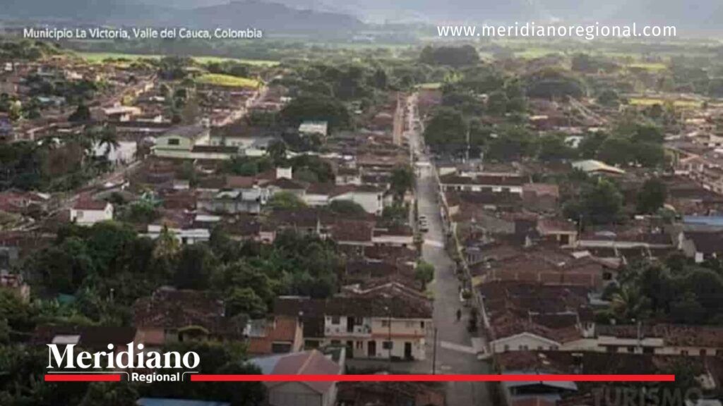Municipio de La Victoria Valle, escenario de captura extorsionista - Meridiano Regional Vista panorámica del municipio de La Victoria Valle del Cauca, escenario del operativo militar contra un presunto extorsionista.